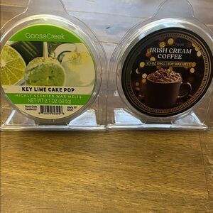 Goose Creek Key Lime Cake Pop & Irish Cream Coffee Wax Melts  HO2